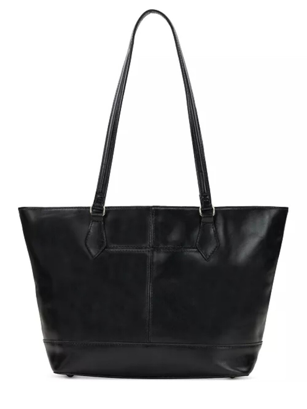 Patricia Nash Meka Distressed Black Leather Tote NWT